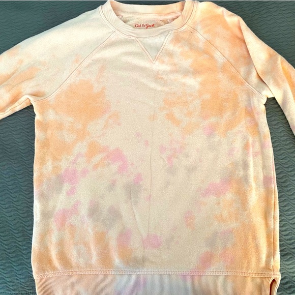 ⭐️ Last Chance ⭐️ Cat & Jack girls 7/8 crew sweater sweatshirts bundle of 2 - Picture 8 of 9